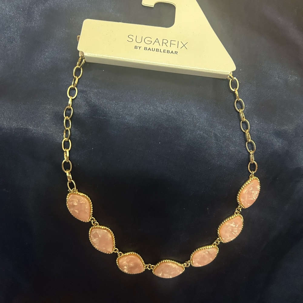 Sugar fix by BaubleBar Gold Tone Necklace